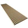 Pannello fonoassorbente decorativo Smart rovere 240x52 cm Sp. 18 mm