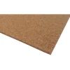 Pannello in sughero supercompresso spessore 100x50x0,8 cm marrone