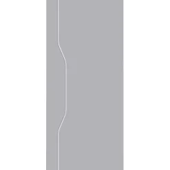 Pannello Maputo pvc grigio 90,7x210 cm