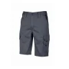 Pantaloni corti da lavoro in cotone elasticizzato Bonito grey iron M