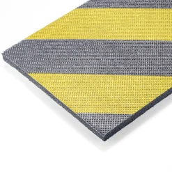 Paracolpi garage 100x15 cm 2 pz giallo-nero