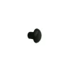 Paracolpi testa bombata Ø 12 mm e gambo Ø 6 mm nero confezione da 8