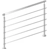 Parapetto in acciaio inox satinato in kit Modulo A1
