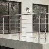 Parapetto in acciaio inox satinato in kit Modulo A2
