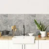 Paraschizzi Autoadesivo ignifugo Stone Tiles 190x60 cm