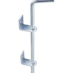 Paraspifferi blocca porta acciaio zincato a fuoco 400x14 mm