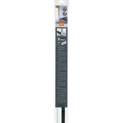 Paraspifferi sottoporta alluminio 15 mm bianco