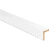 Paraspigolo in ayous liscio bianco 20 mm x 20 mm