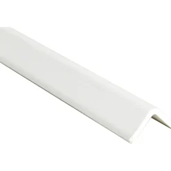 Paraspigolo in pvc bianco 30 mm x 30 mm