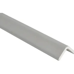 Paraspigolo in pvc grigio 30 mm x 30 mm