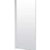 Parete vasca da bagno Foria Idrostile 80x140 cm cromo
