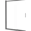 Parete vasca da bagno Idrostile 100x140 cm titanio