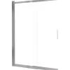 Parete vasca da bagno Idrostile 100x140 cm acciaio spazzolato