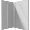 Parete doccia a scomparsa Idrostile 1000x1950 mm bianco