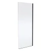 Parete doccia fissa Slim 97,5-99x200 cm nera