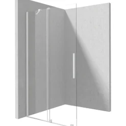 Parete doccia scorrevole Cabaiguán Idrostile 900x1950 mm bianco