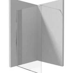Parete doccia walk-in Idrostile 1400x2000 mm cromo