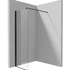 Parete doccia walk-in Idrostile 600x2000 mm nero