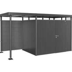 Parete posteriore tetto laterale Biohort H2-H5 134x4x181 cm grigio scuro met