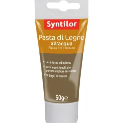 Pasta di legno all`acqua effetto mogano 50 g