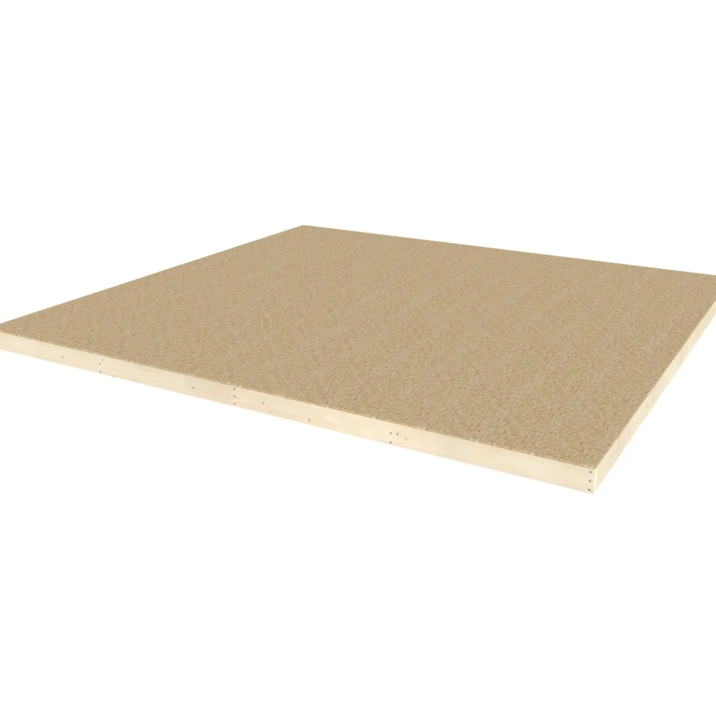 Pavimento in legno per modulo semi-abitabile H450xL480xP480 cm 21 m²
