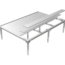 Pavimento Smartbase Plus Biohort per mini garage 117x140x65 cm