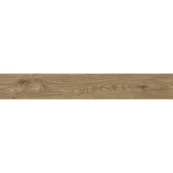 Pavimento SPC Alpino marrone sp 5 mm 121,9x17,8 cm