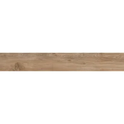 Pavimento SPC Felica marrone grigio sp 5 mm 121,9x17,8 cm