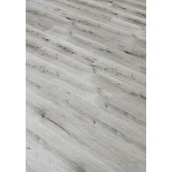 Pavimento SPC Futura Light rovere grigio sp 3,5 mm 123x19 cm
