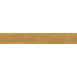 Pavimento SPC Platano marrone chiaro sp 4+1 mm 121,9x17,8 cm