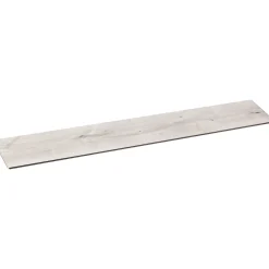 Pavimento SPC rovere bianco sp 3,5+1 mm 122x18 cm