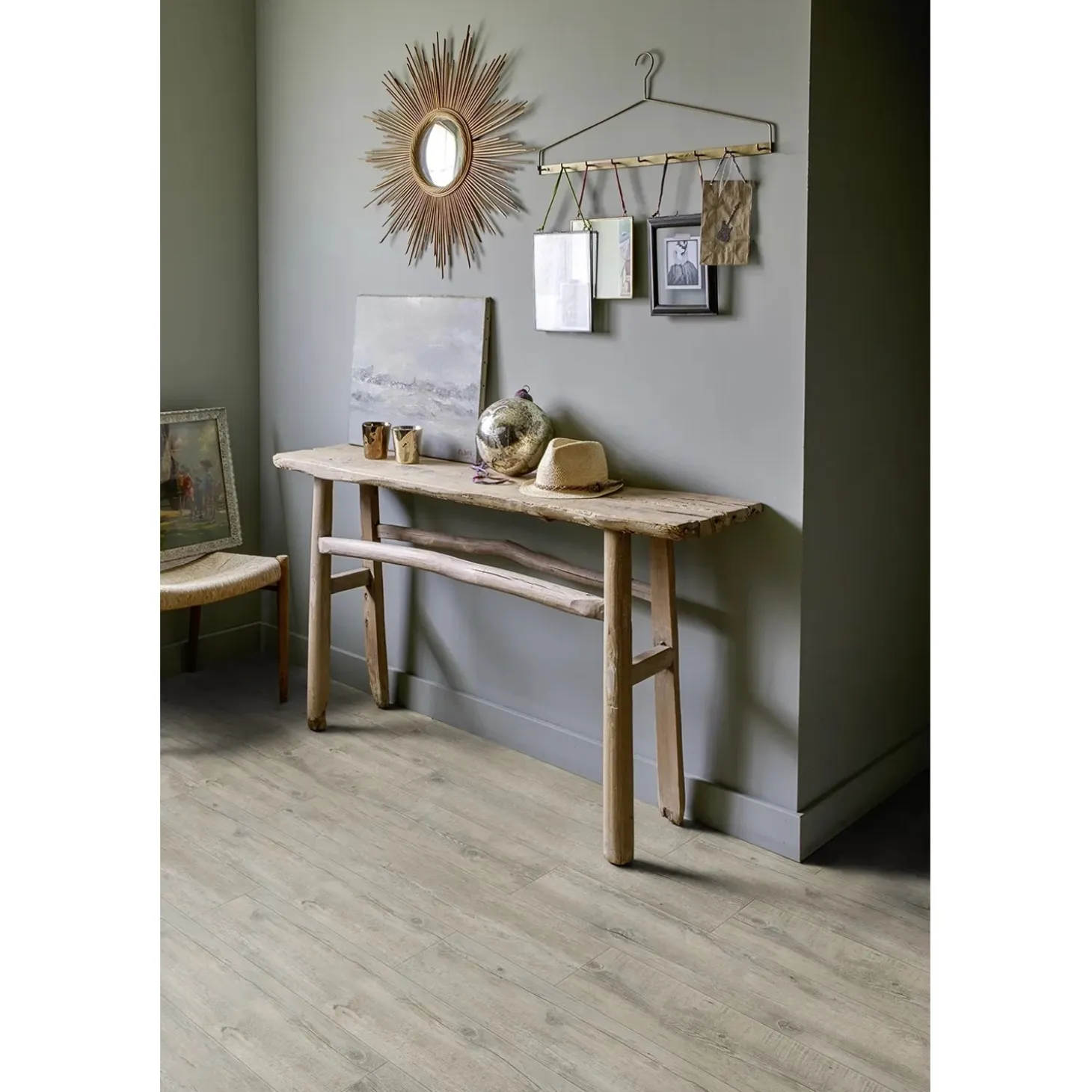 Pavimento vinilico Senso Premium Clic 55 pecan sp 4,5 mm 123,9x21,4 cm