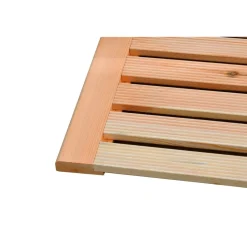 Pedana doccia in Pino Cembro certificato PEFC 57x57 cm