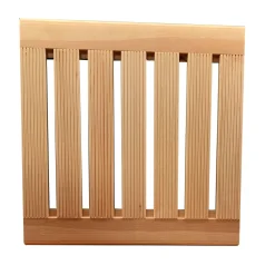 Pedana doccia in Pino Cembro certificato PEFC 50x50 cm