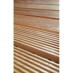 Pedana doccia larice 55x68 cm naturale