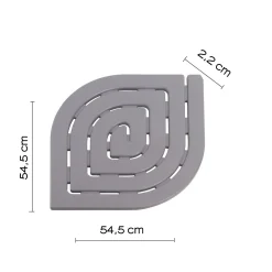 Pedana doccia Spirale grigio