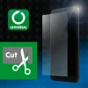 2 pellicole protettive trasparenti per smartphone 175x100mm