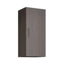 Pensile bagno sospeso con 1 anta 30x70 cm larice grigio