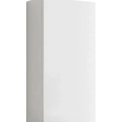 Pensile Bali 60 cm con 1 anta reversibile laccato lucido bianco