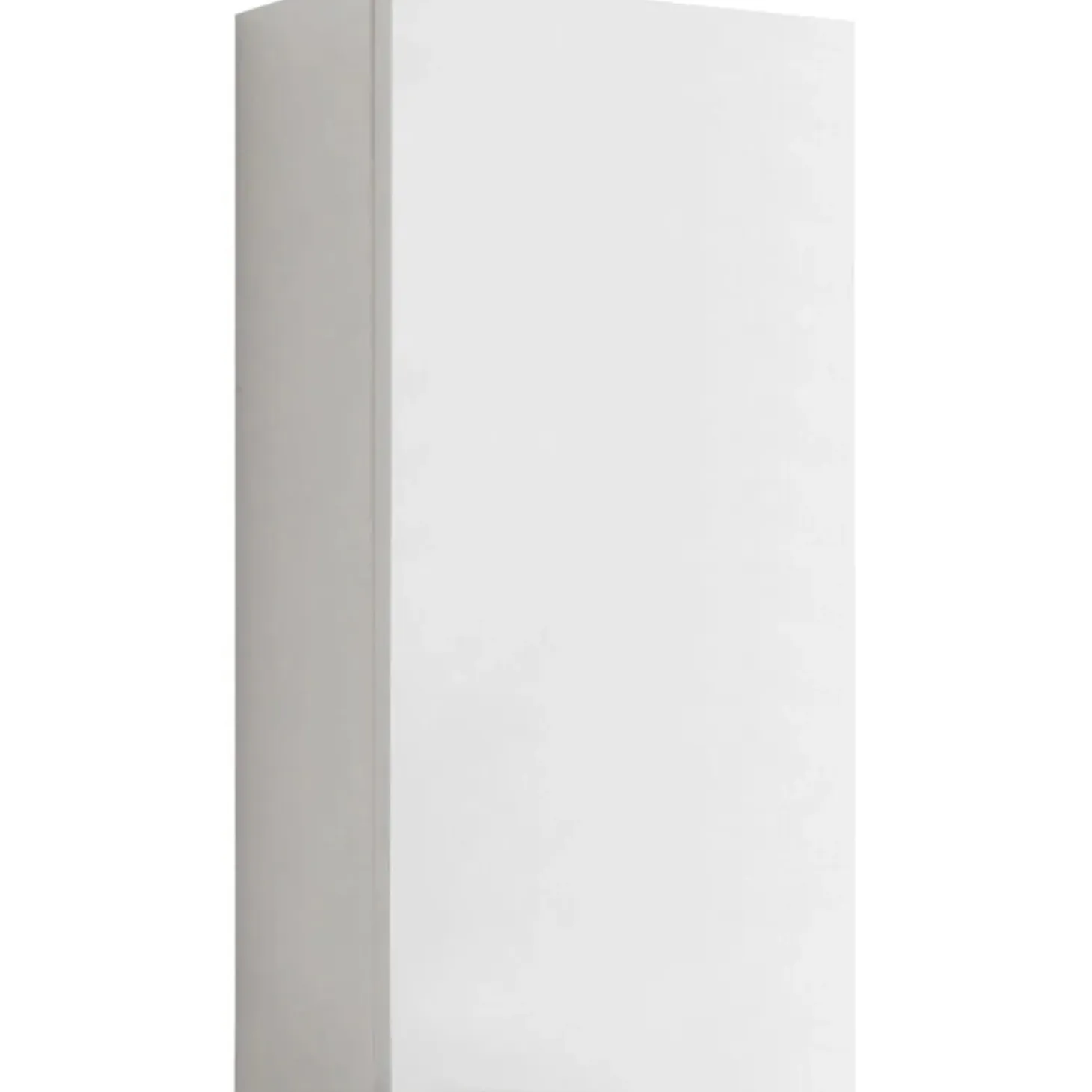 Pensile Bali 60 cm con 1 anta reversibile laccato lucido bianco