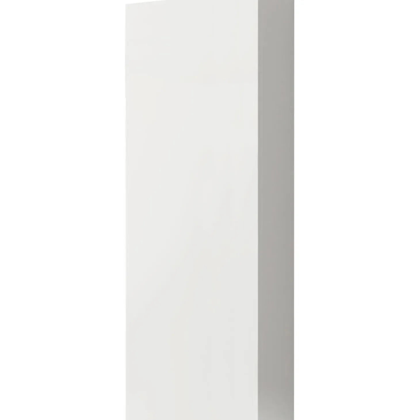 Pensile Bali 90cm con 1 anta reversibile laccato lucido bianco