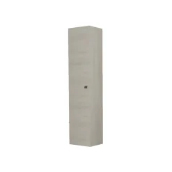 Pensile con anta sx reversibile rovere bianco 31,5x140x16 cm