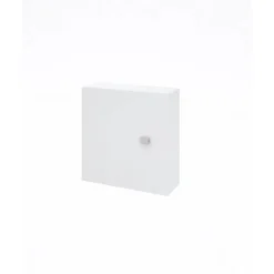 Pensile cubo anta reversibile bianco lucido 45x45x16 cm
