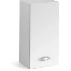 Pensile cucina 1 anta 30 cm bianco frassinato