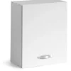 Pensile cucina 1 anta 60 cm bianco frassinato