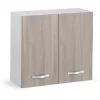 Pensile cucina 2 ante 80 cm olmo