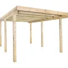 Pergola in legno Berlin 304x510 cm pali 12x12 cm