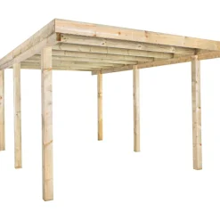 Pergola in legno Berlin 304x510 cm pali 12x12 cm