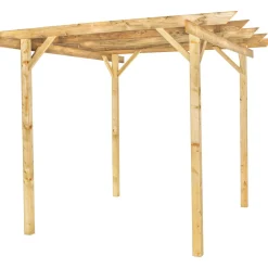 Pergola in legno singola H 240 x 300 x 300 cm