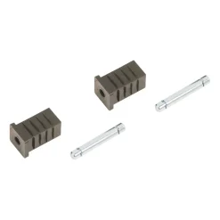 Perno di fissaggio e manicotto a tubo quadrato 50x25x25 mm